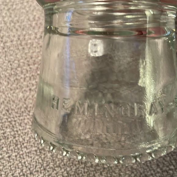Vintage Set of 2 Hemingray Clear Glass Insulator Conductors - Picture 6 of 10
